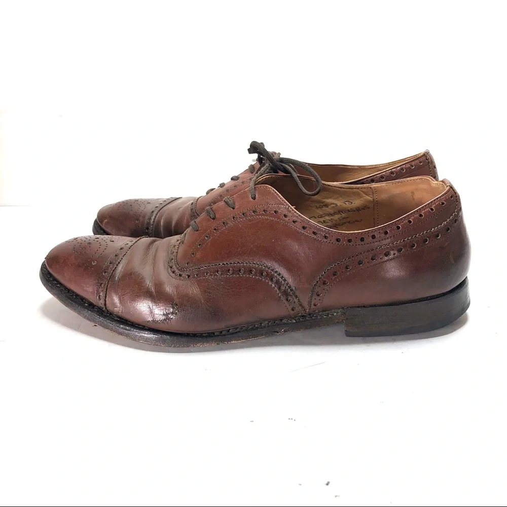 Church’s brown leather dress Oxfords size 12 - Picture 5 of 7